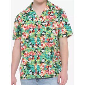 Disney Mickey Mouse Tropical Button-Up